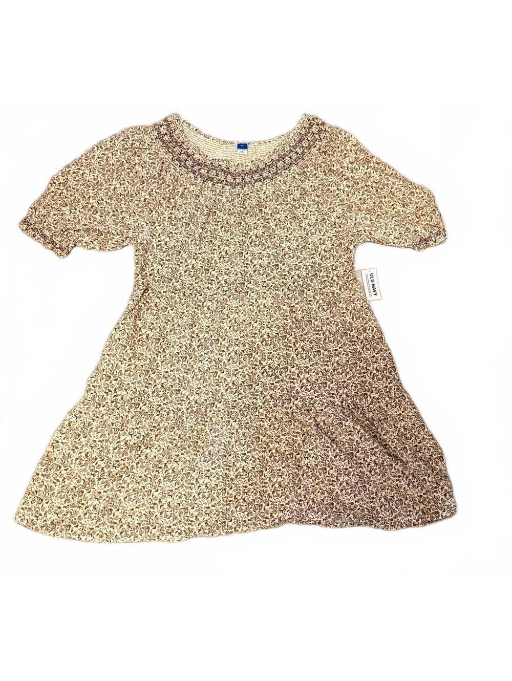 Old Navy Floral Smocked Fit & Flare Dress XS NWT